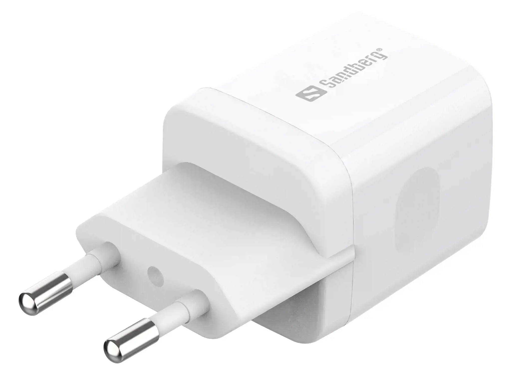 "Sandberg" USB-C kintamosios srovės įkroviklis PD20W, vidinis, kintamosios srovės, 5 V, 3 A, baltas