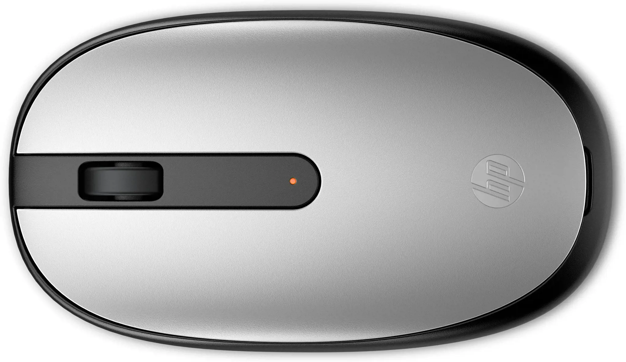 HP 240 Pike Silver Bluetooth Mouse, Ambidextrous, Optical, Bluetooth, 1600 DPI, Silver
