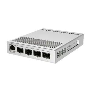 MIKROTIK MT CRS305-1G-4S+IN MikroTik CRS305-1G-4S+IN L5 4xSFP+ 10GbE, 1xRJ45 GbE, Dual boot, Deskto…