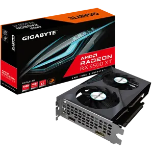 Vaizdo plokštė GIGABYTE Radeon RX 6500 XT 4 GB, GDDR6, 64 bitai, GVR65XTE-00-10