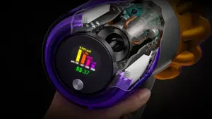 Dyson V15s Detect Submarine 2-in-1 stick vacuum Battery Dry&wet Bagless 0.77 L Nickel, Yellow