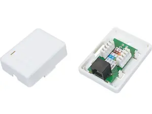 "Alantec GN001" laidų jungtis RJ45 balta