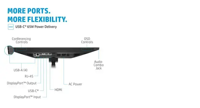 Monitorius HP E24m G4 23.8inch FHD Conferencing USB-C PD HDMI
