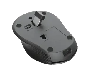 "Trust Zaya", dvipusis, optinis, RF belaidis, 1600 DPI, juodas, pilkas