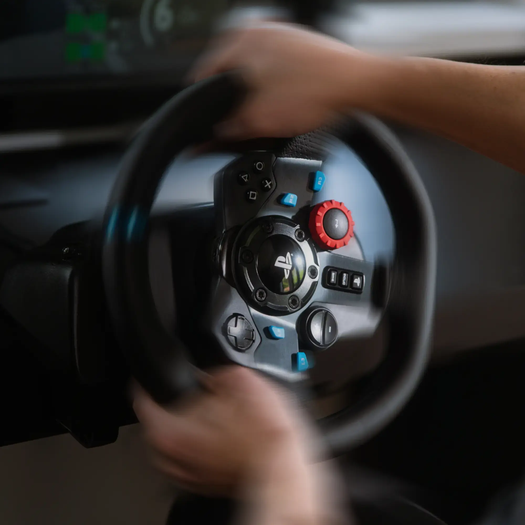 LOGITECH G29 Driving Force Racing Wheel - skirtas "PlayStation 4", "PlayStation 3" ir kompiuteriui - USB -