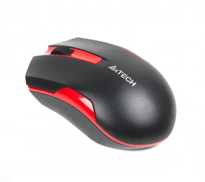 A4-TECH A4TMYS46038 Pelė A4TECH V-TRACK G3-200N-1 Black+Red WRLS