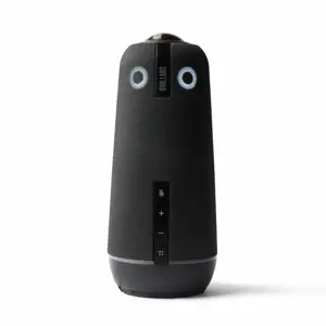 Owl Labs Meeting Owl 4+ 360-Degree, 4K Smart Video Conference Camera, Microphone and Speaker (Automatic Speaker Focus, Smart Zooming and Noise Equalising), Group video conferencing system, CMOS, 4K Ultra HD, 30 fps, Charcoal