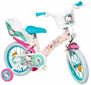 Vaikiškas dviratis 14 colių Hello Kitty TOIMSA 1449