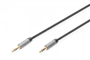 Digitus AUX garso kabelis Stereo DB-510110-018-S 3,5 mm lizdas į 3,5 mm lizdą, 1,8 m