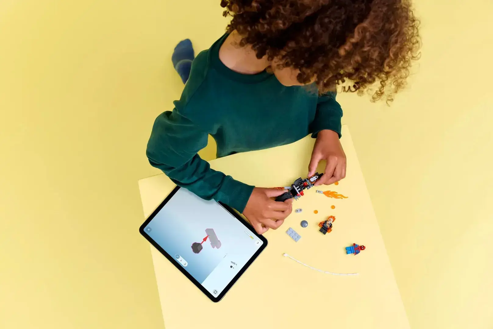 LEGO MARVEL 76335 Spider-Man vs. Ghost Rider Motorcycle