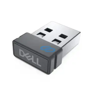 DELL KM5221W, pilno dydžio (100%), RF belaidis, QWERTY, juodas, pelė pridedama