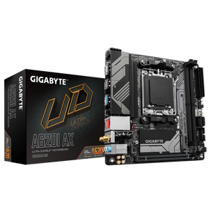 GIGABYTE A620I AX AM5 2xDDR5 4xSATA 1xM.2 mATX MB