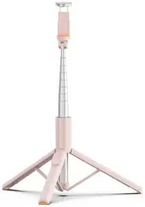 Tech-Protect selfie stick tripod L09S Bluetooth, pink