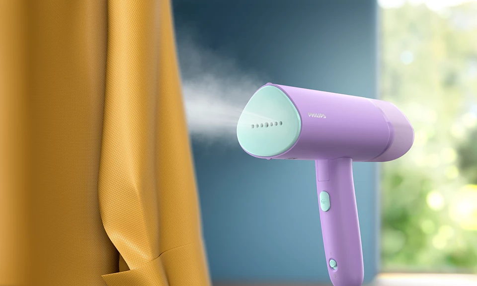 Philips 3000 series STH3010/30 Handheld Steamer, Handheld garment steamer, 0.1 L, 0.5 min, Purple, Buttons, 20 g/min