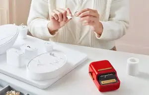 Niimbot B21S Portable Label Printer Red