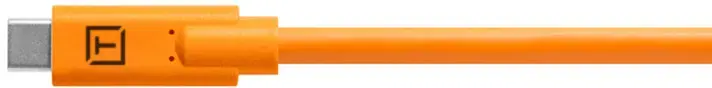 "Tether Tools Pro" kabelis USB-C - USB-C 4,6 m, oranžinis