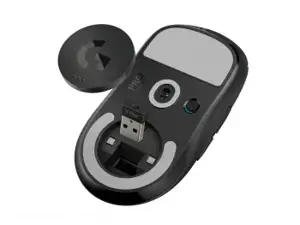 LOGITECH PRO X SUPERLIGHT belaidė žaidimų pelė juodos spalvos EER2