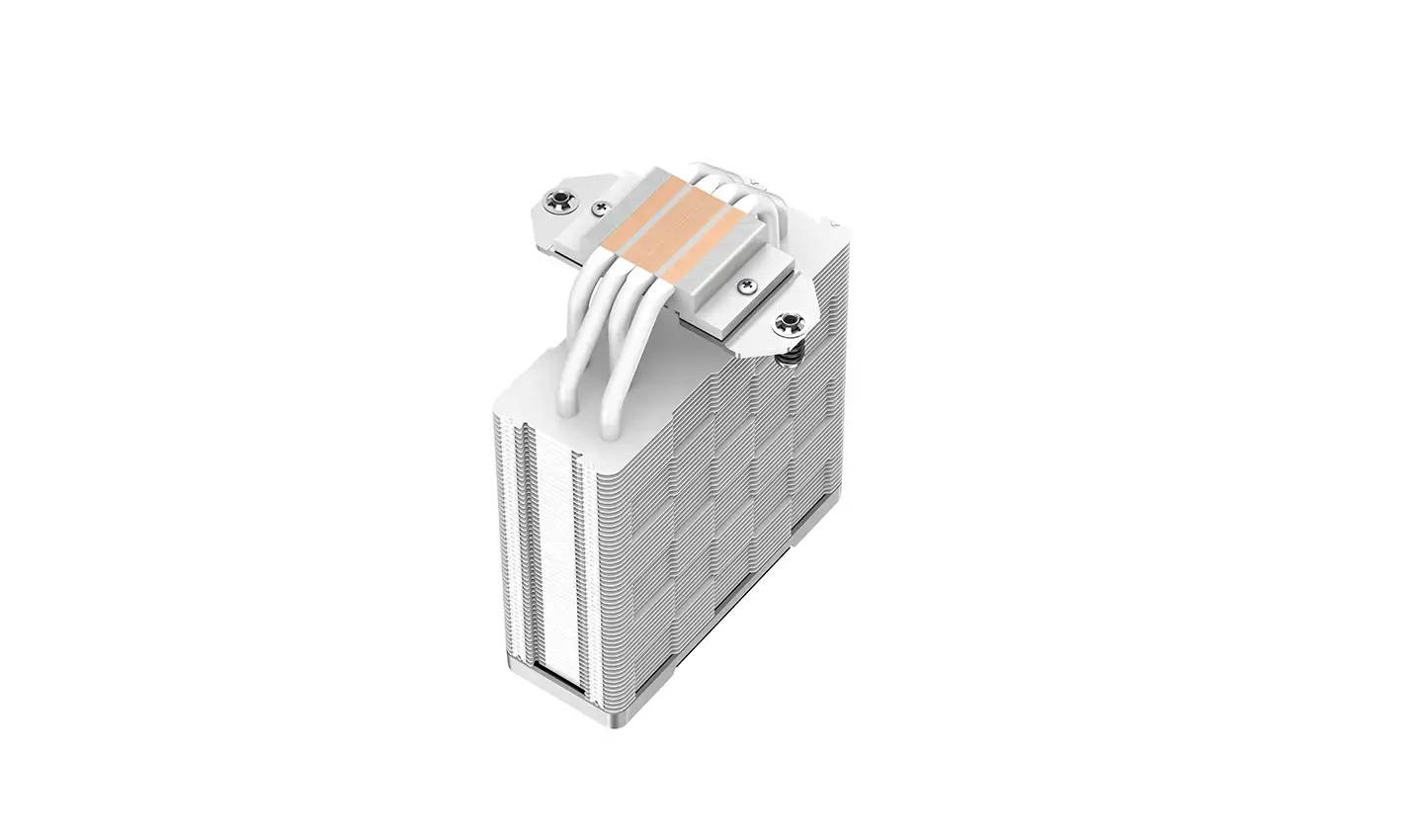 "DeepCool AK400 WH", radiatorius / radiatorius, 12 cm, 66,47 cfm, baltas