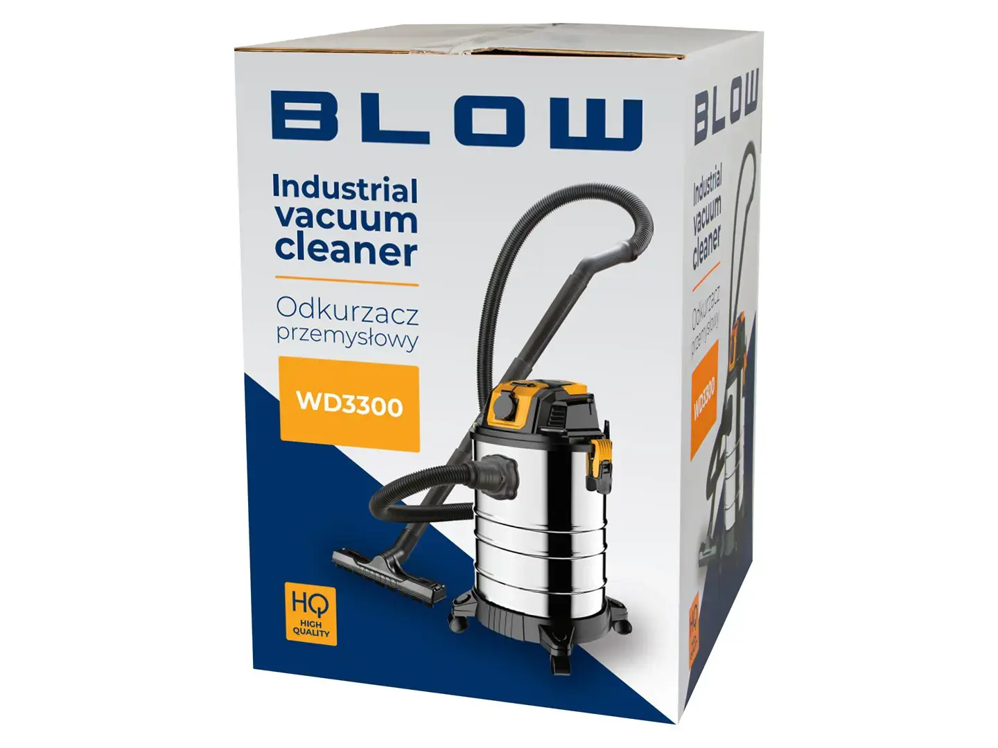 BLOW WD3300 industrial vacuum cleaner with 230V socket 2000W