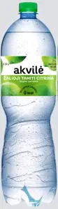 Stalo vanduo AKVILĖ "Žalioji Tahiti citrina" (laimo skonis) 1,5 L