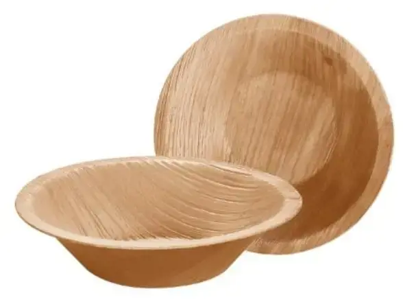 Vienkartiniai dubenys PALMLEAF, apvalūs, 150 x 25 mm, 25 vnt