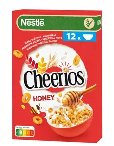 NESTLE CHEERIOS HONEY dribsniai 375g
