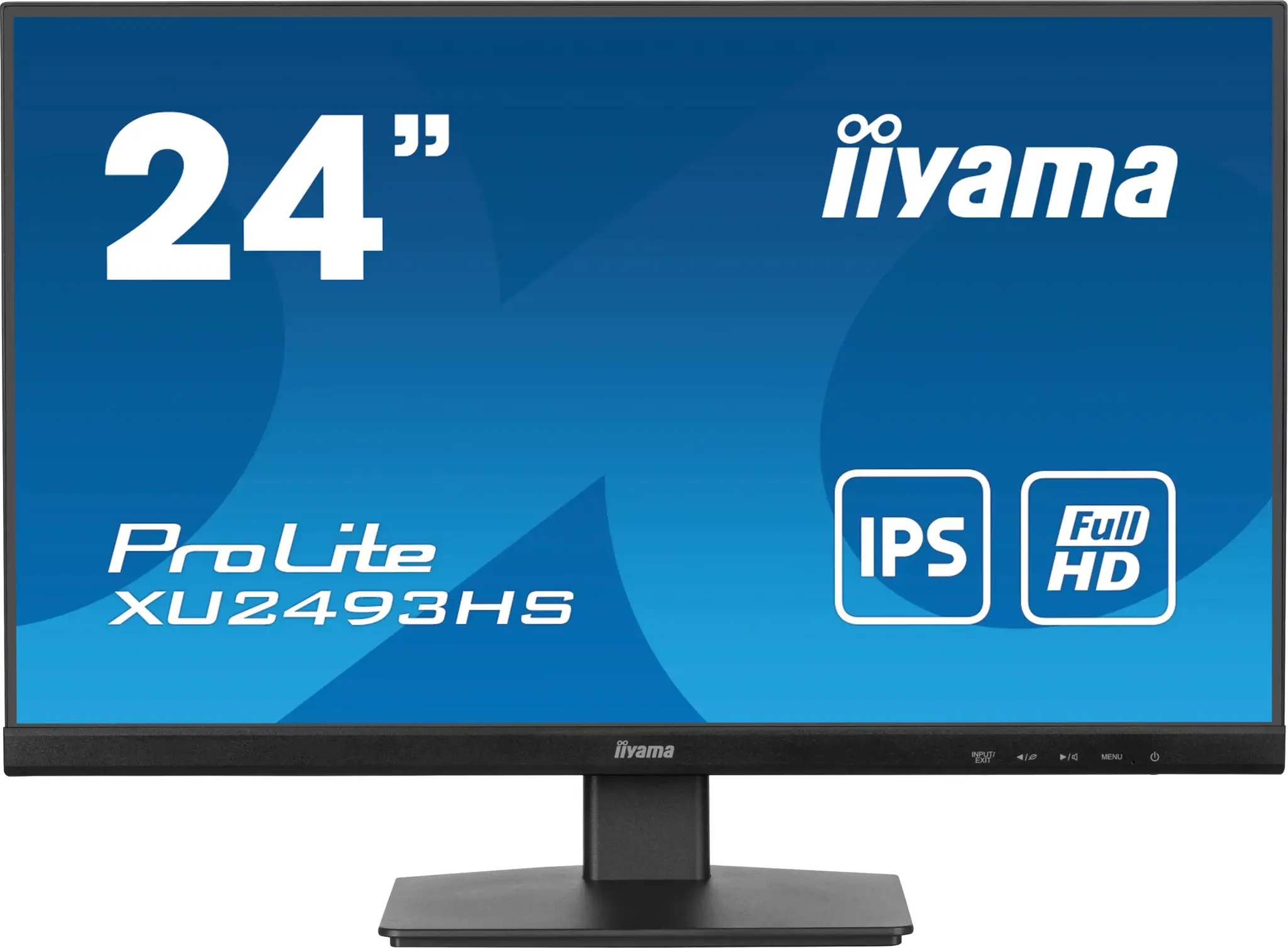 iiyama ProLite XU2493HS-B6, 60.5 cm (23.8"), 1920 x 1080 pixels, Full HD, LED, 0.5 ms, Black