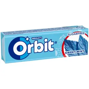 Kramtomoji guma ORBIT Sweet Mint, 14 g
