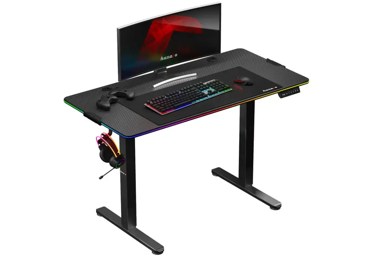 Huzaro Hero 8.2 RGB - electric desk