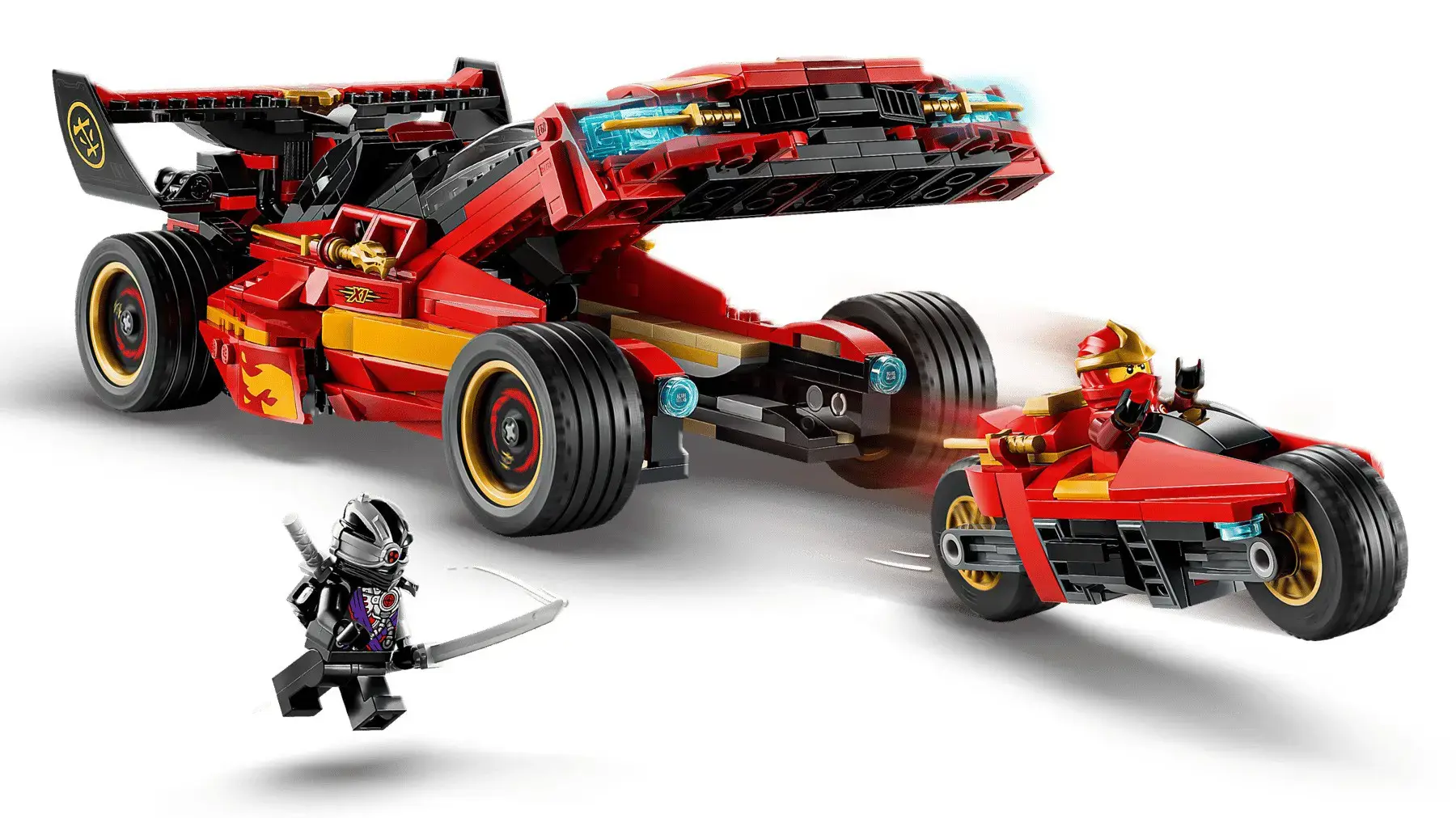 LEGO NINJAGO 71867 X-1 Ninja Charger - 15th Anniversary