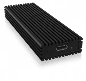ICYBOX IB-1816M-C31 "IcyBox" išorinis korpusas M.2 NVMe SSD, USB 3.1 Type-C, juodas