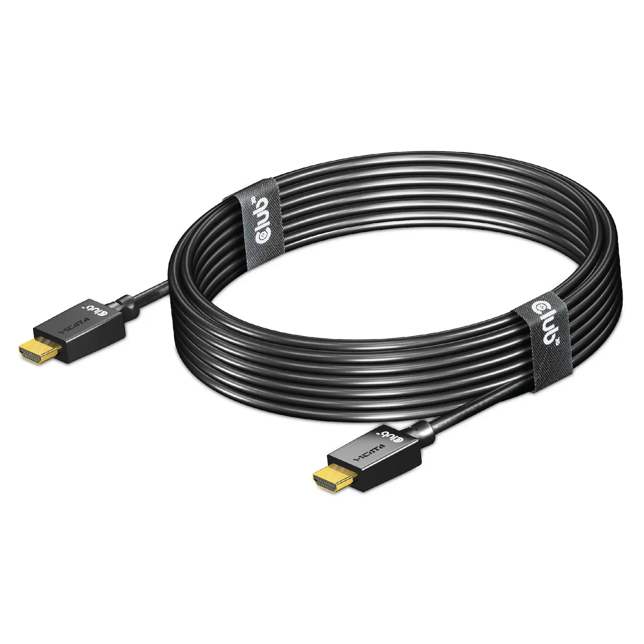 CLUB3D Ultra High Speed HDMI™ 4K120Hz, 8K60Hz Cable 48Gbps M/M 4 m/13.12ft 26AWG, 4 m, HDMI Type A (Standard), HDMI Type A (Standard), Black