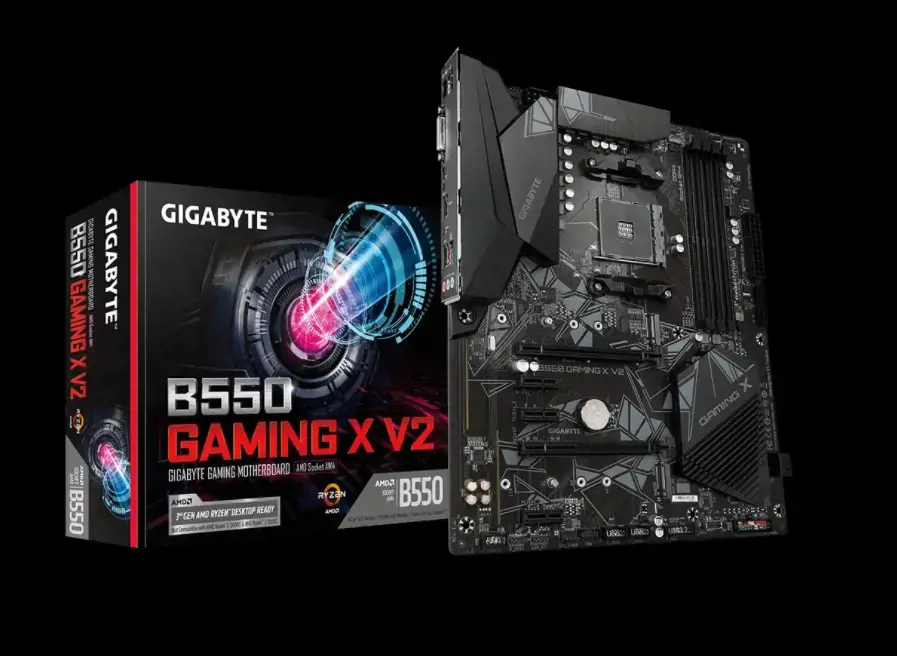 Gigabyte B550 Gaming X V2, AMD, Socket AM4, 3 kartos "AMD Ryzen™ 3", 3 kartos "AMD Ryzen 5", 3 kartos "AMD Ryzen™ 7", 3 kartos..., DDR4-SDRAM, 128 GB, DIMM