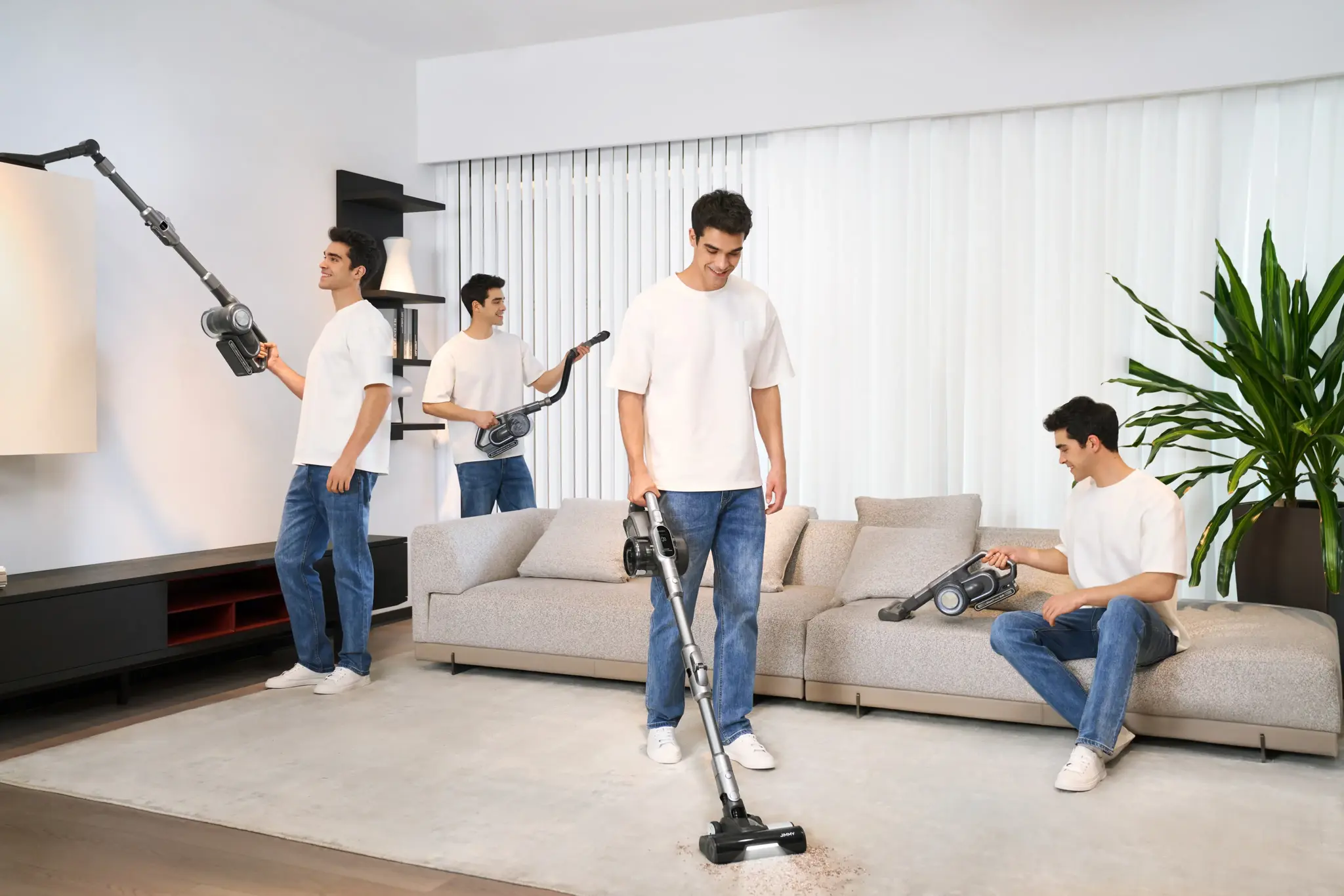 Jimmy Vacuum Cleaner | H11 Pro | Cordless operating | 700 W | 28.8 V | Silver/Grey | Warranty 24 month(s)
