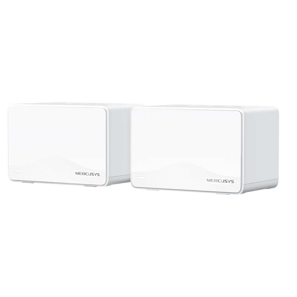 Mercusys BE3600 Whole Home Mesh Wi-Fi 7 System | Halo H25BE (2-pack) | 802.11ax | Ethernet LAN (RJ-45) ports 1 | Mesh Support Yes | MU-MiMO No | No mobile broadband