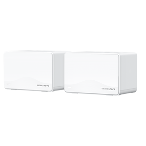 Mercusys BE3600 Whole Home Mesh Wi-Fi 7 System | Halo H25BE (2-pack) | 802.11ax | Ethernet LAN (RJ-…
