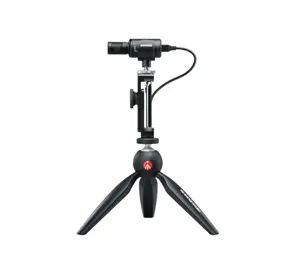 "Shure MV88+ VIDEO KIT" juodos spalvos stalinis mikrofonas