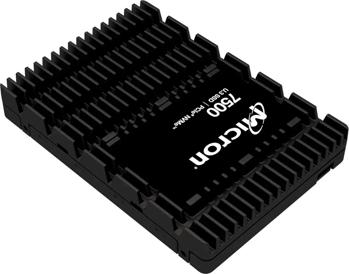 SSD Micron 7500 PRO 960GB U.3 (15mm) NVMe PCI 4.0 MTFDKCC960TGP-1BK1DABYYR (DWPD 1) TCG