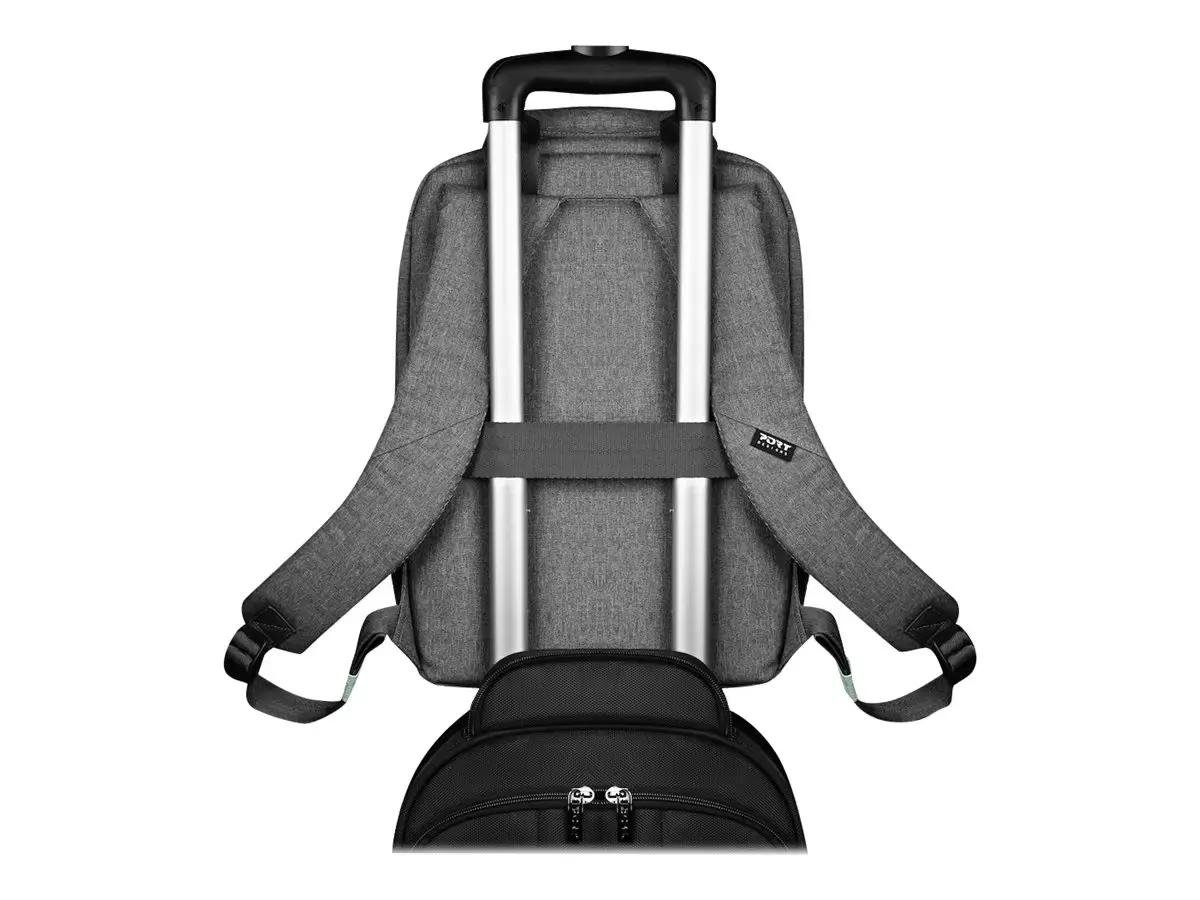 Port Designs YOSEMITE Eco nešiojamojo kompiuterio dėklas 35,6 cm (14") kuprinė Grey
