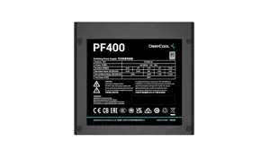 Maitinimo blokas Deepcool R-PF400D-HA0B-EU, 400 W, 80 PLUS Standard Certified