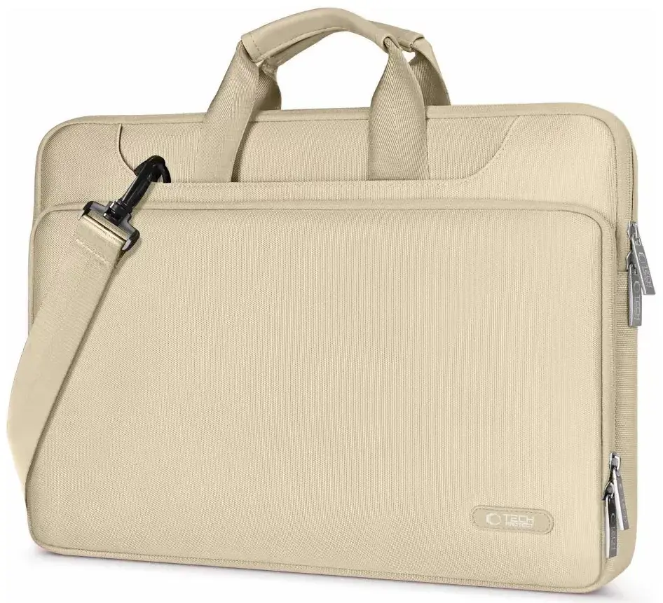 Tech-Protect laptop bag PocketBag 16", beige