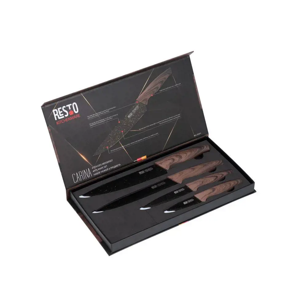 PEILIŲ RINKINYS 4VNT/95501 RESTO