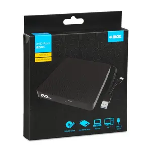 "IBOX IED03" IŠORINIS DVD-ROM ĮRAŠYMO ĮRENGINYS