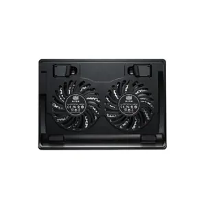 "Cooler Master Notepal A200" aušinimo stovas R9-NBC-A2HK-GP (15,x colių; 2 ventiliatoriai; HUB)