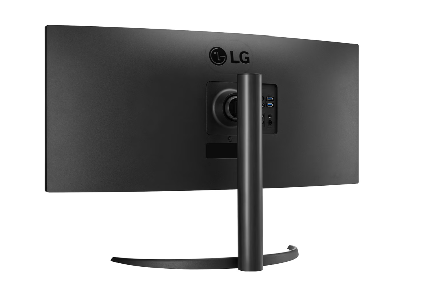LCD Monitor LG 34WR55QK-B 34" Business/Curved/21 : 9 Panel VA 3440x1440 21:9 100Hz 5 ms Height adjustable Tilt Colour Black 34WR55QK-B
