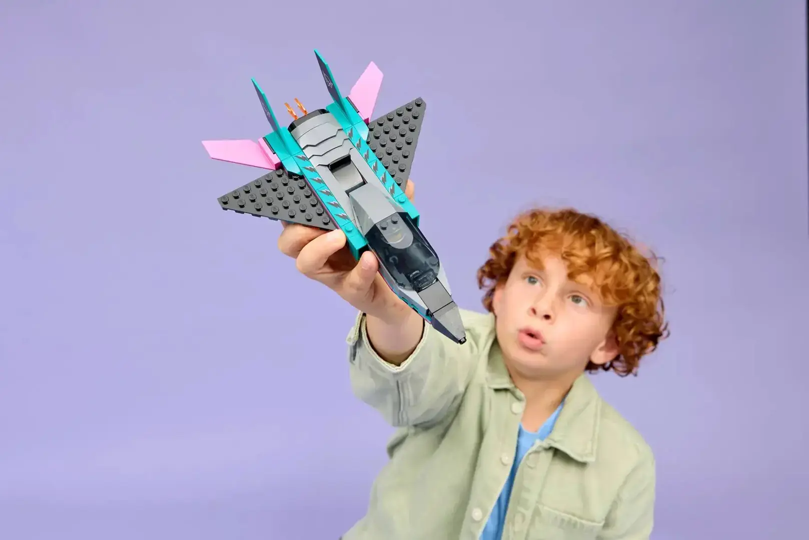 LEGO CITY 60489 Jet vs Car