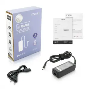 "MITSU" MAITINIMO ŠALTINIS 19.5V 2.31A (4.5X3.0 PIN) - DELL