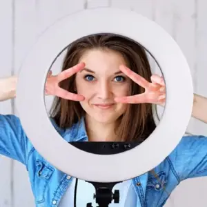 "StudioKing" LED žiedinės šviesos rinkinys LED-480ASK