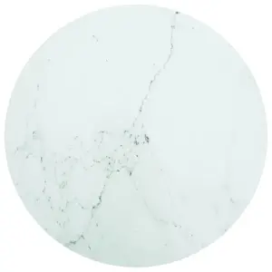 Stalviršis, baltas, 80x1cm, grūdintas stiklas
