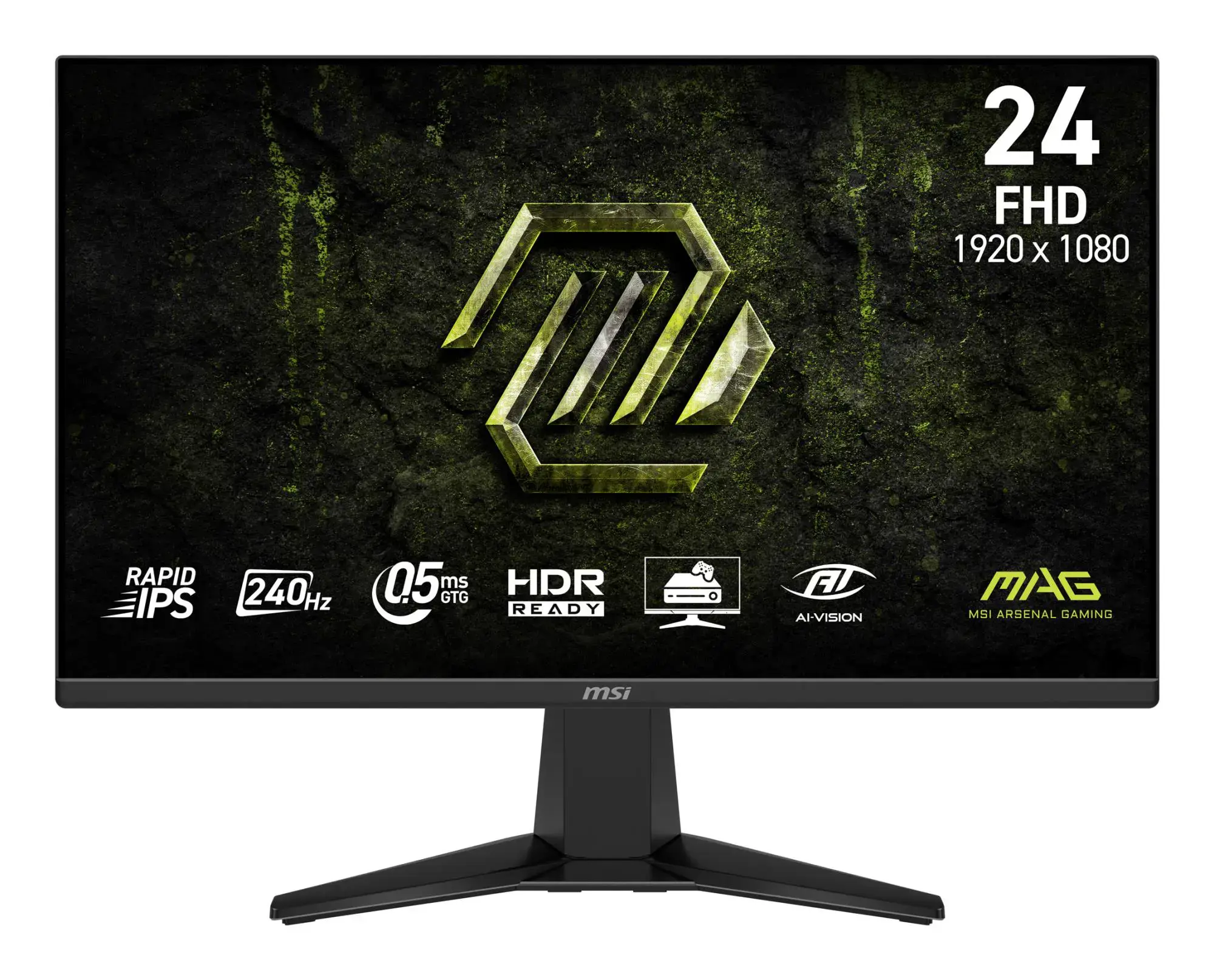 LCD Monitor MSI 23.8 " 1920 x 1080 pixels Full HD Native aspect ratio 16:9 LCD Flat MAG245FX24